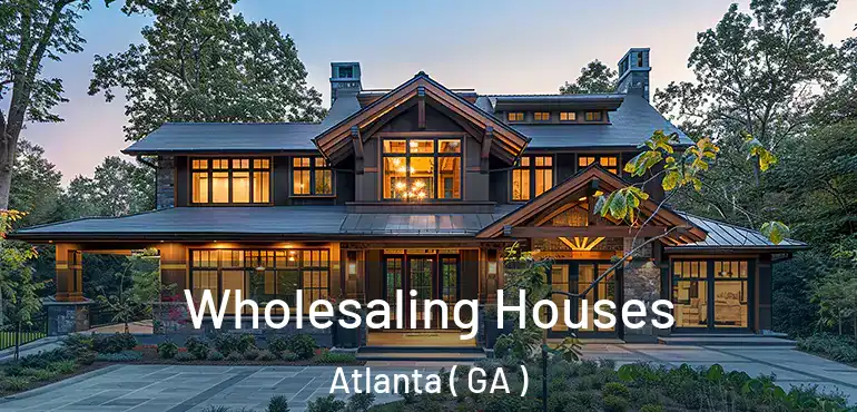  Wholesaling Houses Atlanta ( GA )